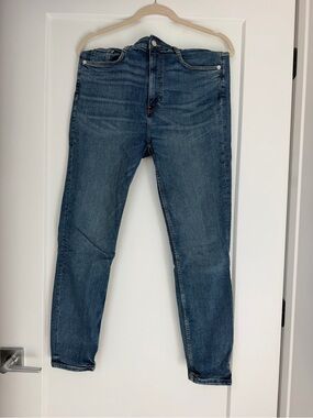 Zara Women's Medium Blue Skinny Jeans